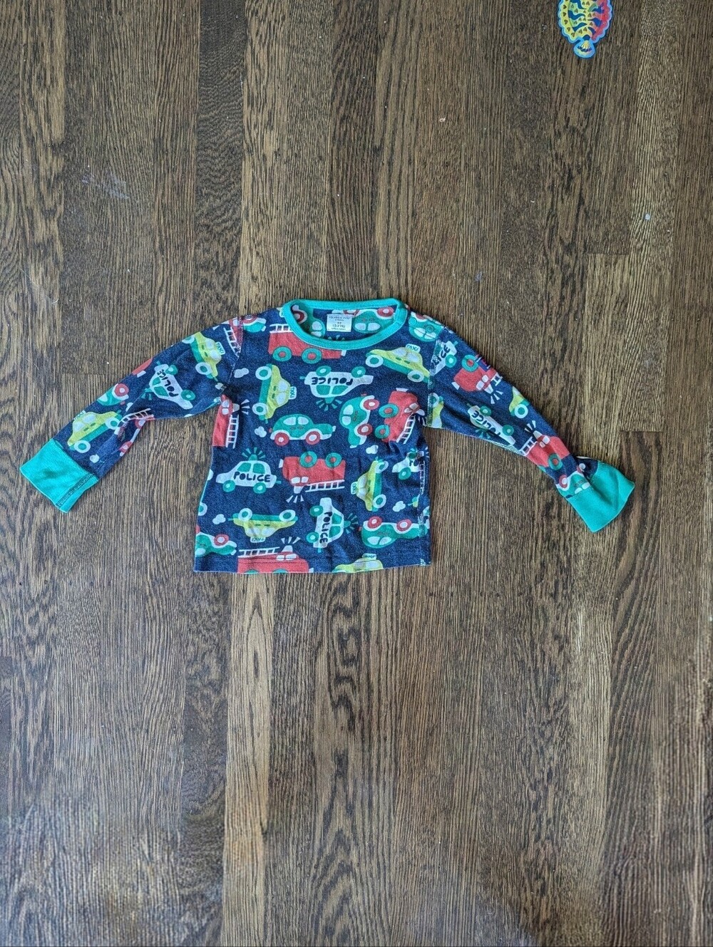 Polarn O. Pyret Vehicle Print Long-Sleeve Shirt 92 / 1.5–2Y – AW 2016